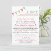 I Spy Wedding Game Kaart (Staand voorkant)