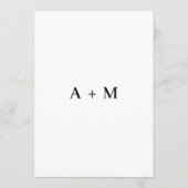 I Spy Wedding Game voor Receptie Photo Hunt Game Programmakaart (Achterkant)