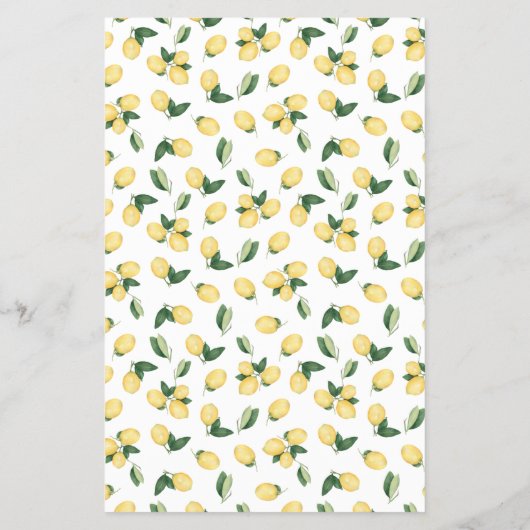 I Spy Wedding Reception Shower Lemons Game Kaart (Achterkant)