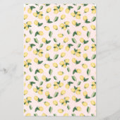 I Spy Wedding Reception Shower Lemons Game Kaart F (Achterkant)