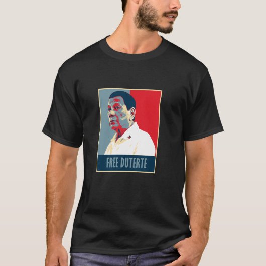 I Stand with Digong Duterte PRRD DU30 Philippine F T-shirt (Voorkant)