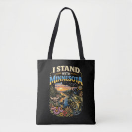 I Stand With Minnesota Tote Bag