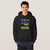 I Stand With Oekraïne Hoodie (Voorkant volledig)