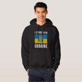 I Stand With Oekraïne Hoodie (Voorkant volledig)