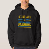 I Stand With Oekraïne Hoodie (Voorkant)