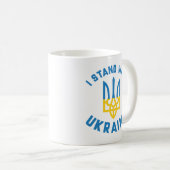 I Stand With Oekraïne Koffiemok (Voorkant rechts)