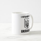 I Stand With Oekraïne Koffiemok (Voorkant rechts)