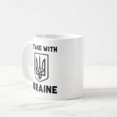 I Stand With Oekraïne Koffiemok (Voorkant links)