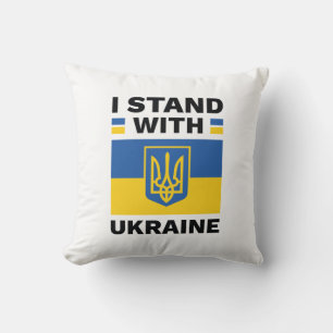 I Stand With Oekraïne Kussen