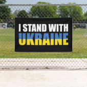 I Stand With Oekraïne Spandoek (Insitu)