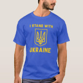 I Stand With Oekraïne T-shirt (Voorkant)