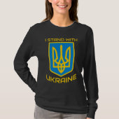 I Stand With Oekraïne T-shirt (Voorkant)