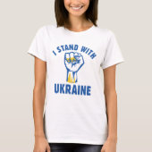 I Stand With Oekraïne T-shirt (Voorkant)