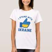 I Stand With Oekraïne T-shirt (Voorkant)