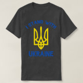 I Stand With Oekraïne T-shirt (Design voorkant)