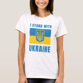I Stand With Oekraïne T-shirt (Voorkant)