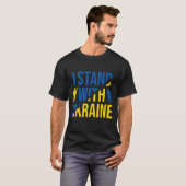 I Stand With Oekraïne T-shirt (Voorkant volledig)