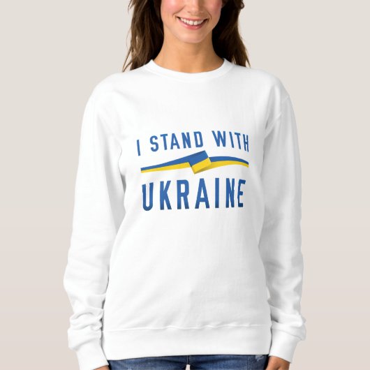 I Stand With Oekraïne Trui (Voorkant)