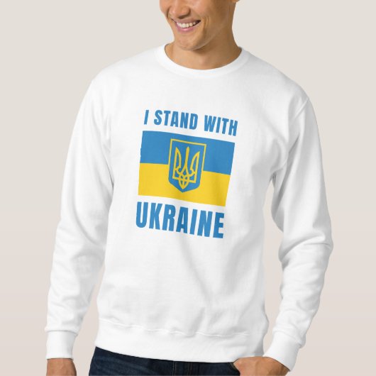 I Stand With Oekraïne Trui (Voorkant)