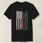 I Stand With Palestine Flag Premium  T-shirt (Design voorkant)