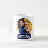 I stand with that woman from Michigan Gretchen Koffiemok (Voorkant links)