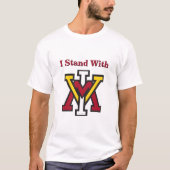 I Stand With VMI  T-shirt (Voorkant)