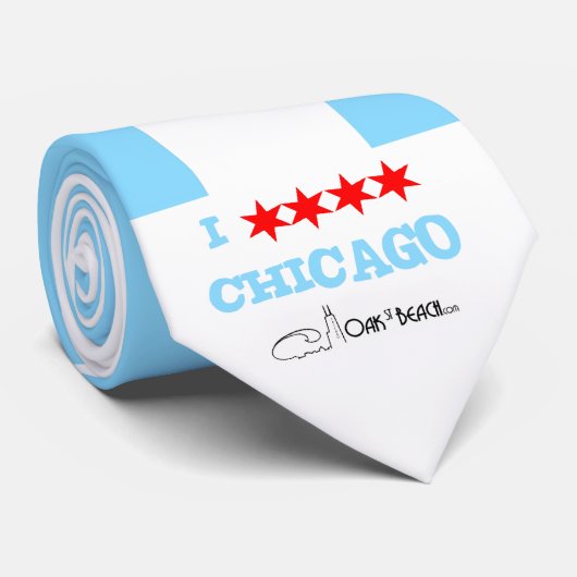 I Star Chicago Stropdas (Opgerold)