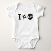 I Star Ninja Baby Creeper Romper (Voorkant)