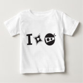 I Star Ninja Baby T-shirt (Voorkant)