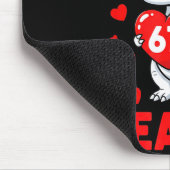 I Steal 67 Hearts Funny 67 Valentine Dinosaur Men Muismat (Hoek)