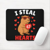 I Steal 67 Hearts Valentine’s Day 67 Meme 6 7 Capy Muismat (Met muis)