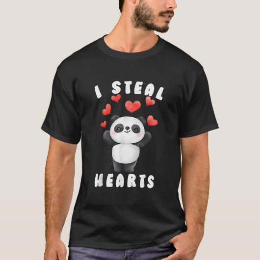I Steal He Panda Day Toddler T-shirt (Voorkant)