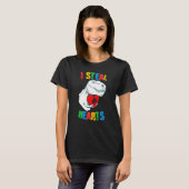 I Steal Hearts Autism Awareness Rex Valentines Day T-shirt (Voorkant volledig)