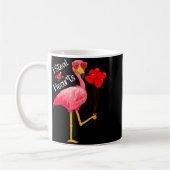 I Steal Hearts Funny Flamingo Lover Valentine's Da Koffiemok (Links)
