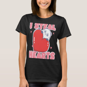 I Steal Hearts Panda Beer Animal T-shirt