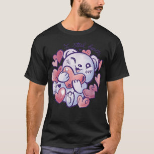 I Steal Hearts Valentijnsdag Beer Lover hart gif T-shirt