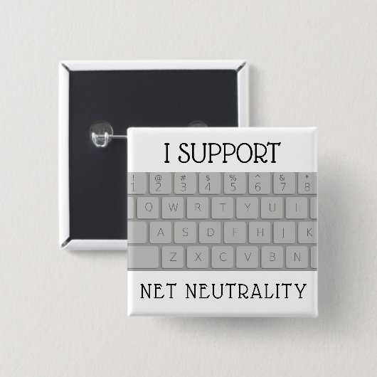 I STEUN NETTO NEUTRALITY BUTTON (Voorkant /achterkant)