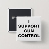 I STEUN PISTOOL CONTROLE VIERKANTE BUTTON 5,1 CM (Voorkant /achterkant)
