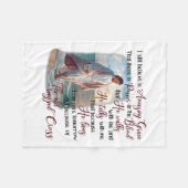 I Still Believe In Amazing Grace That There Is Wer Fleece Deken (Voorkant (Horizontaal))