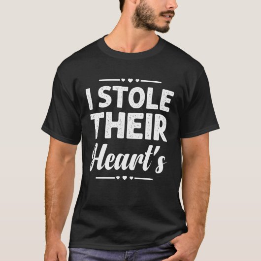 I Stole Their Hearts Adoption Day Foster Care Ends T-shirt (Voorkant)