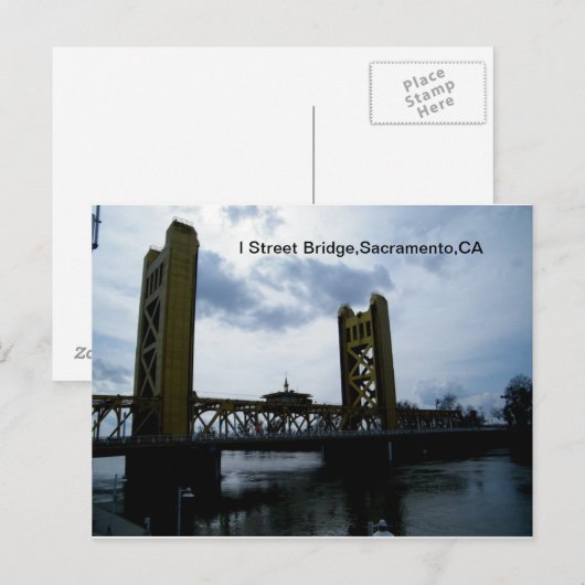 I Street Bridge Briefkaart (Voorkant / Achterkant)