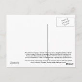 I Street Bridge Briefkaart (Achterkant)