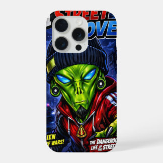 I Street Love – Urban Alien Comic Cover Art iPhone 15 Pro Case