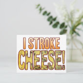 I Stroke Blue Cheese Briefkaart (Staand voorkant)