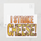 I Stroke Blue Cheese Briefkaart (Voorkant / Achterkant)