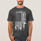 I Study Triggernometry Funny Pistool Pro Pistolen  T-shirt (Voorkant)