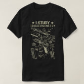 I Study Triggernometry Pistool Second Amendment US T-shirt (Design voorkant)