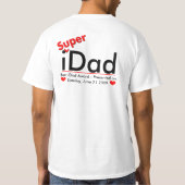 i[Super]Pap T-Shirt - Beste iPap-prijs gepresentee (Achterkant)