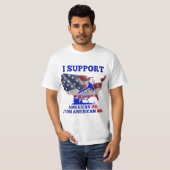 I Support American Oil From American Soil Mechanic T-shirt (Voorkant volledig)