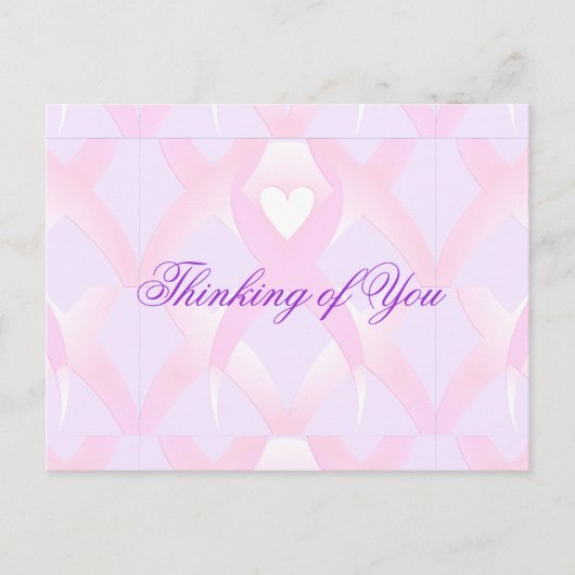 I Support, borstkankervoorlichting_ Briefkaart (Voorkant)